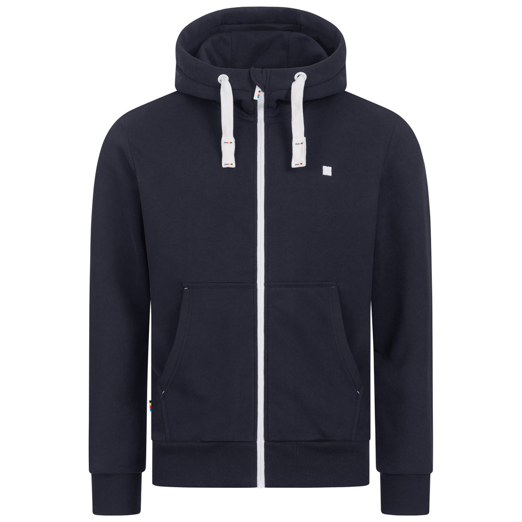 DEPROC ACTIVE Kapuzensweatshirt Finn II Navy Vorderansicht