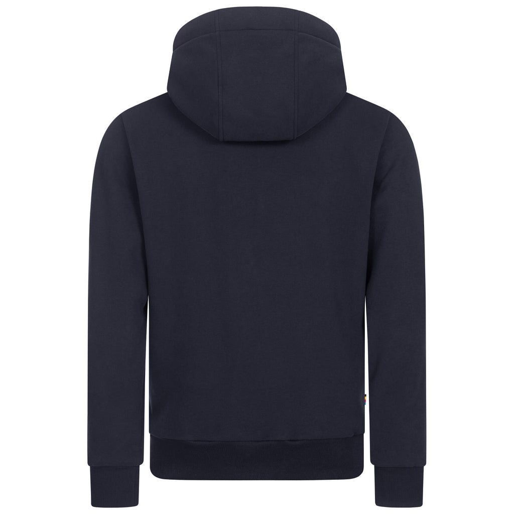 DEPROC ACTIVE Kapuzensweatshirt Finn II Navy Rückansicht