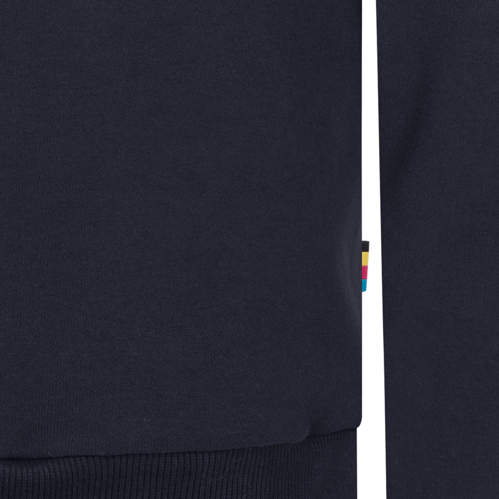 DEPROC ACTIVE Kapuzensweatshirt Finn II Navy Detail Saum