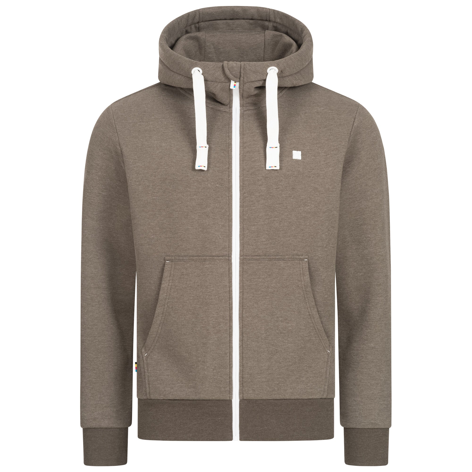 DEPROC ACTIVE Kapuzensweatshirt Finn II Braun Vorderansicht