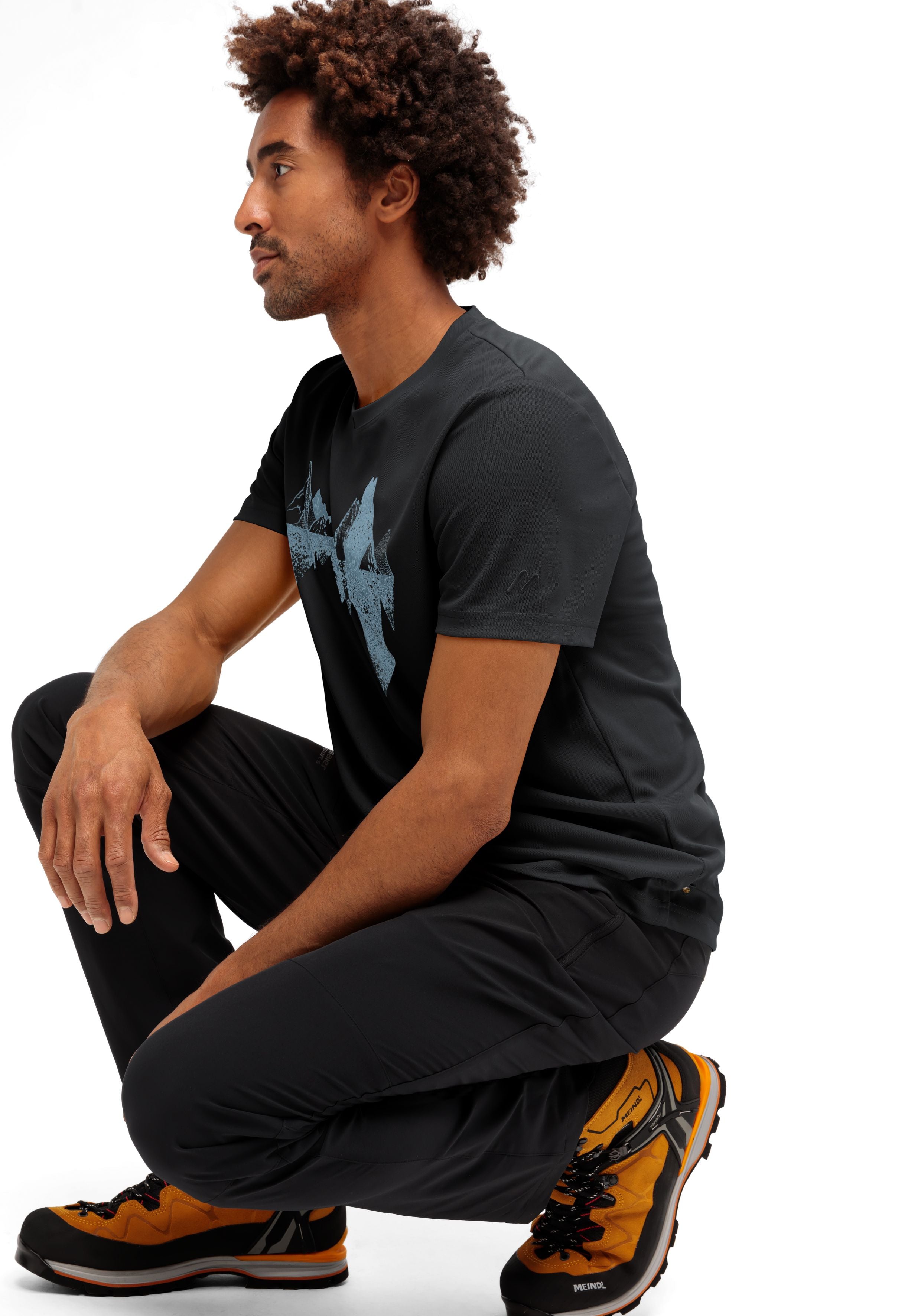 Maier Sports Tilia Pique M große Größen – black