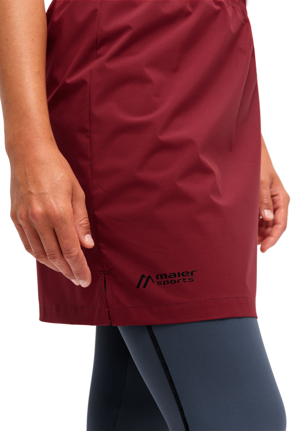 Maier Sports Rain Skirt 2.0 große Größen – sun-dried tomato