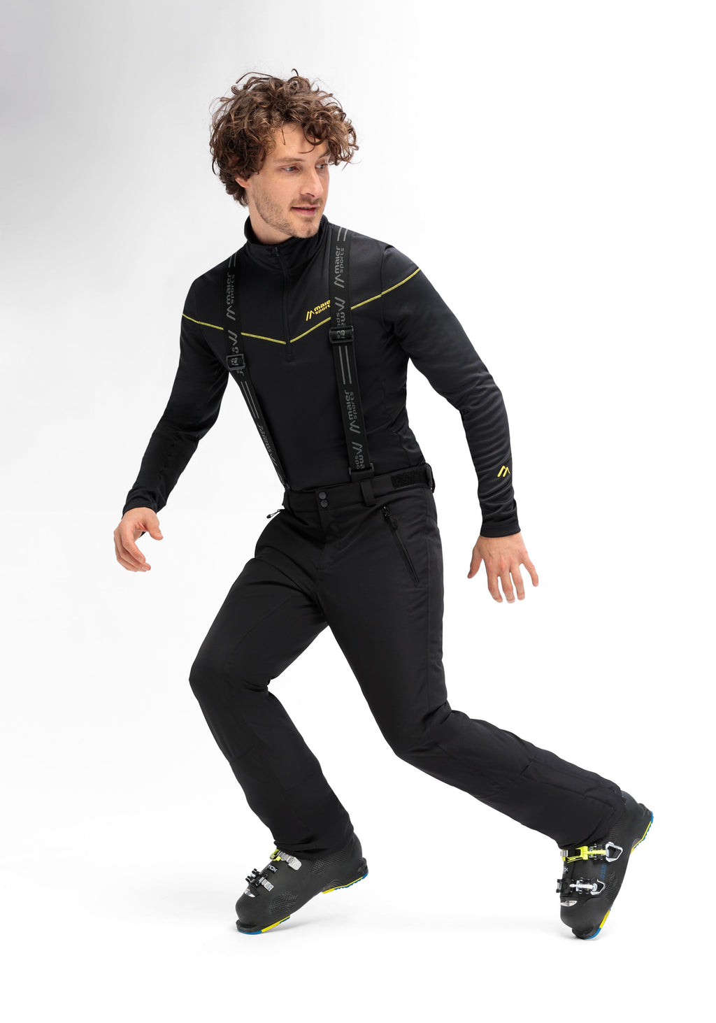 Maier Sports Anton slim 2.0 große Größen – black