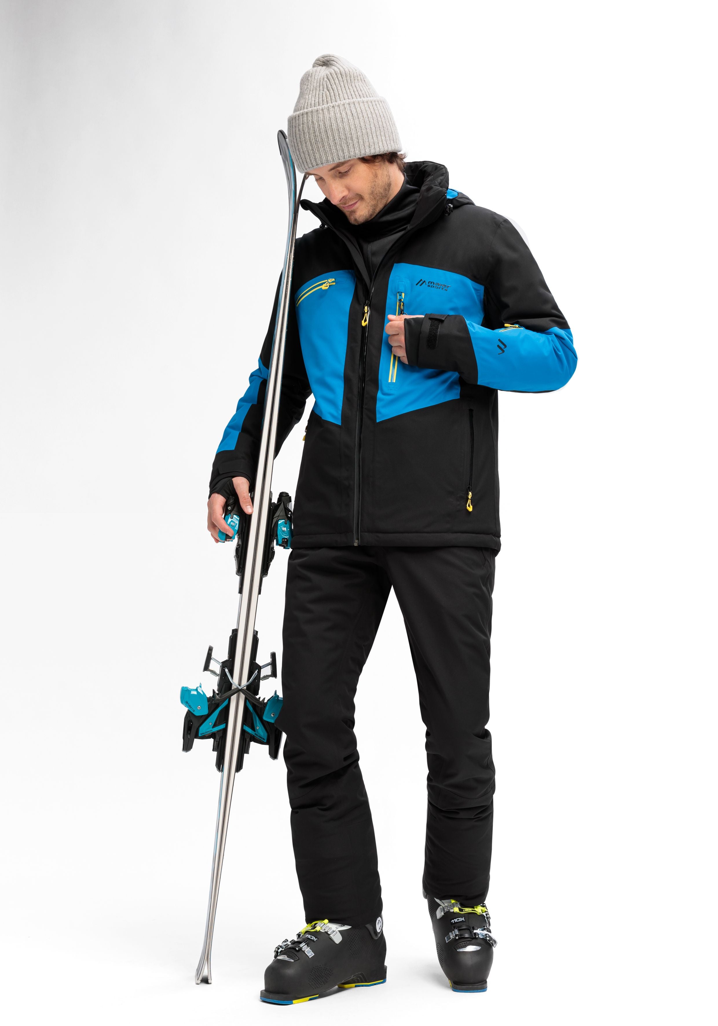 Maier Sports Anton slim 2.0 große Größen – black