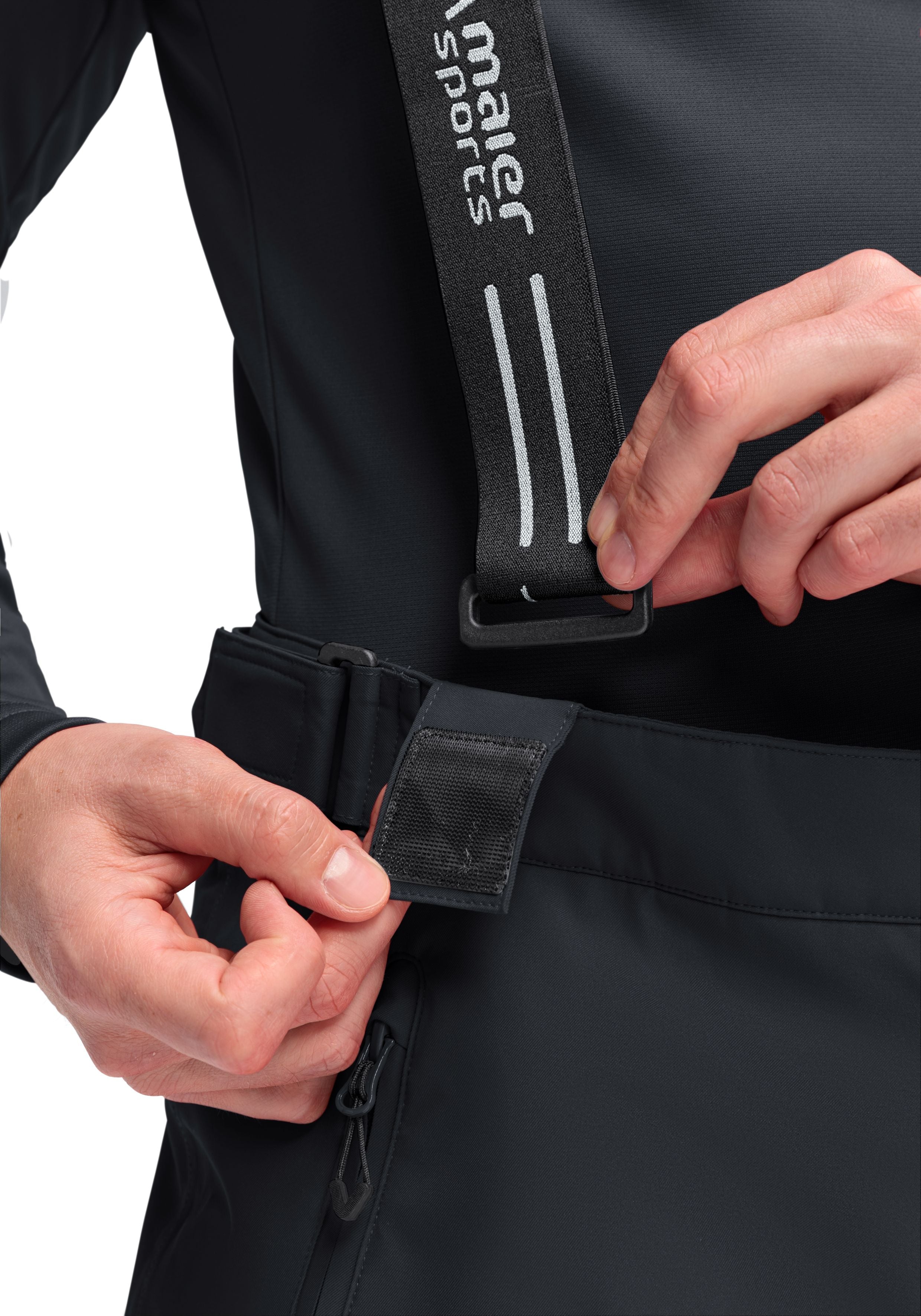 Maier Sports Anton 2.1 große Größen – black
