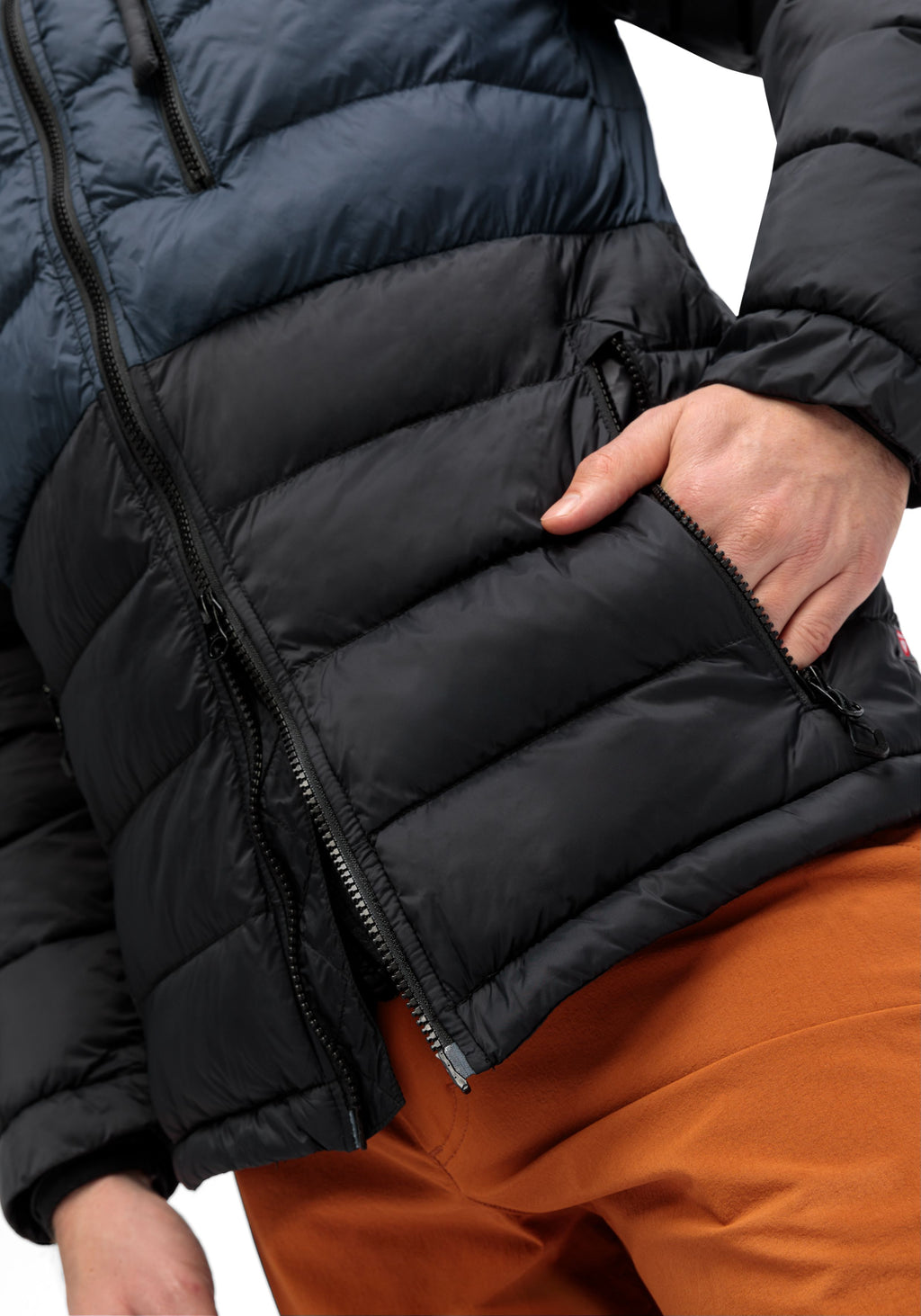 Maier Sports Lomnica M große Größen – black/graphite