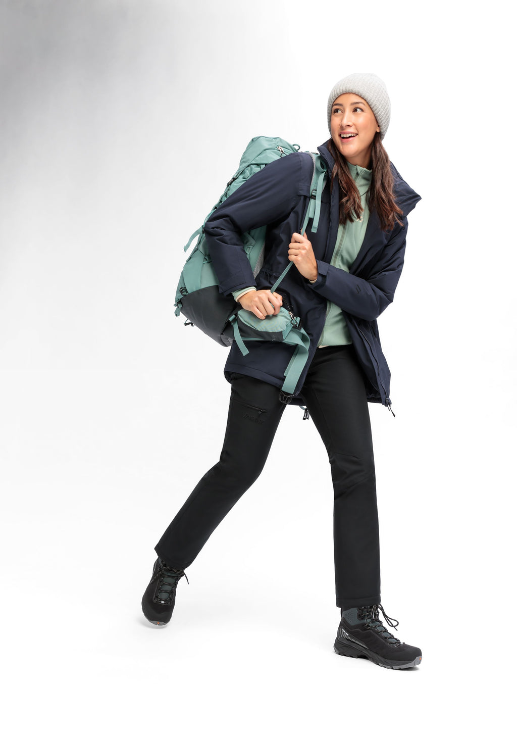 Maier Sports Metor Coat W große Größen – night sky