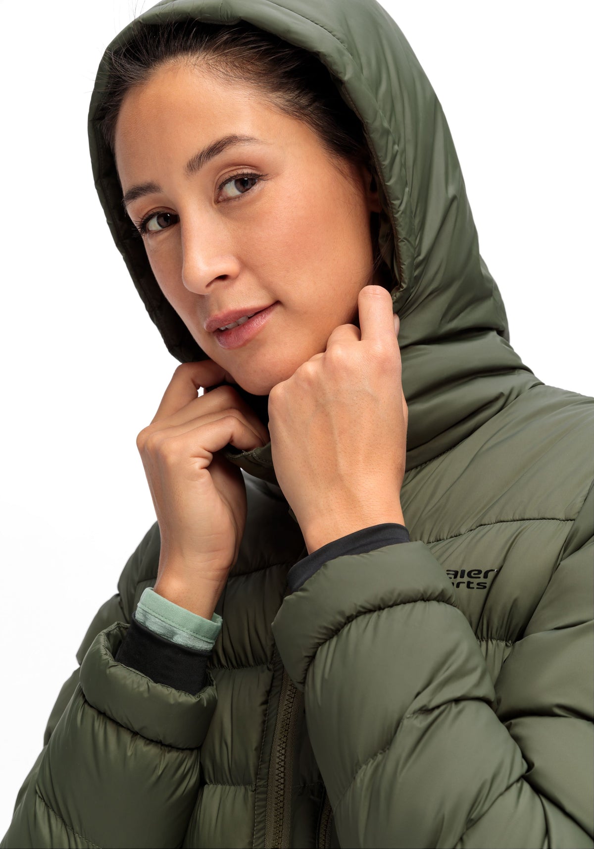 Maier Sports Lomnica Coat W große Größen – Green