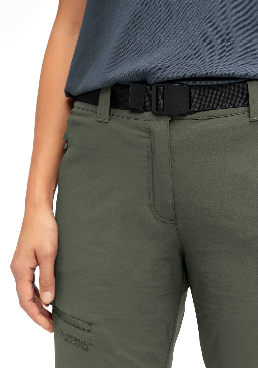 Maier Sports Lulaka Winter Winterhose Damen – große Größen green goose