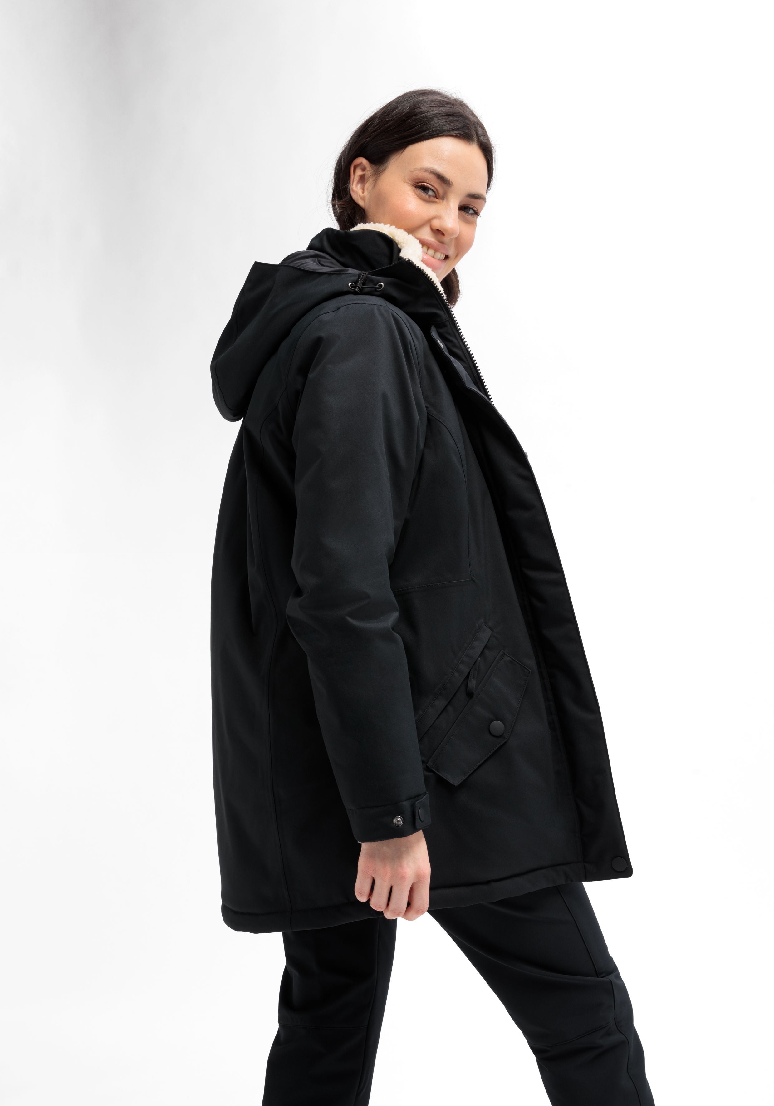 Maier Sports KATRINE große Größen – black