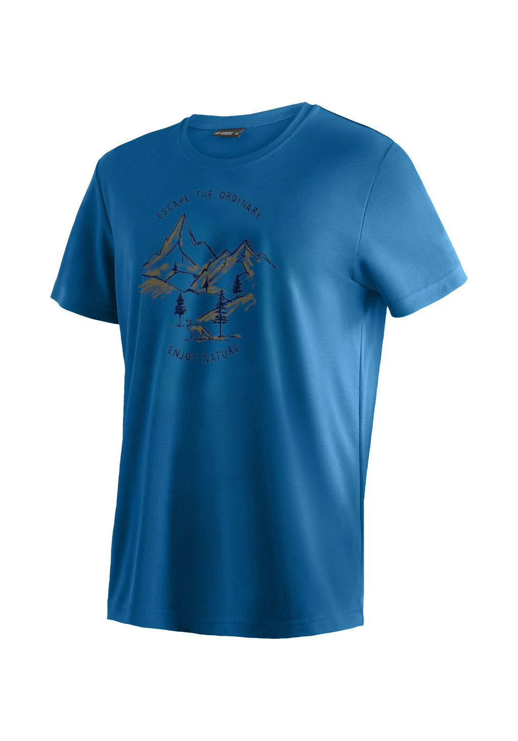 Maier Sports Dieter Print große Größen – imperial blue