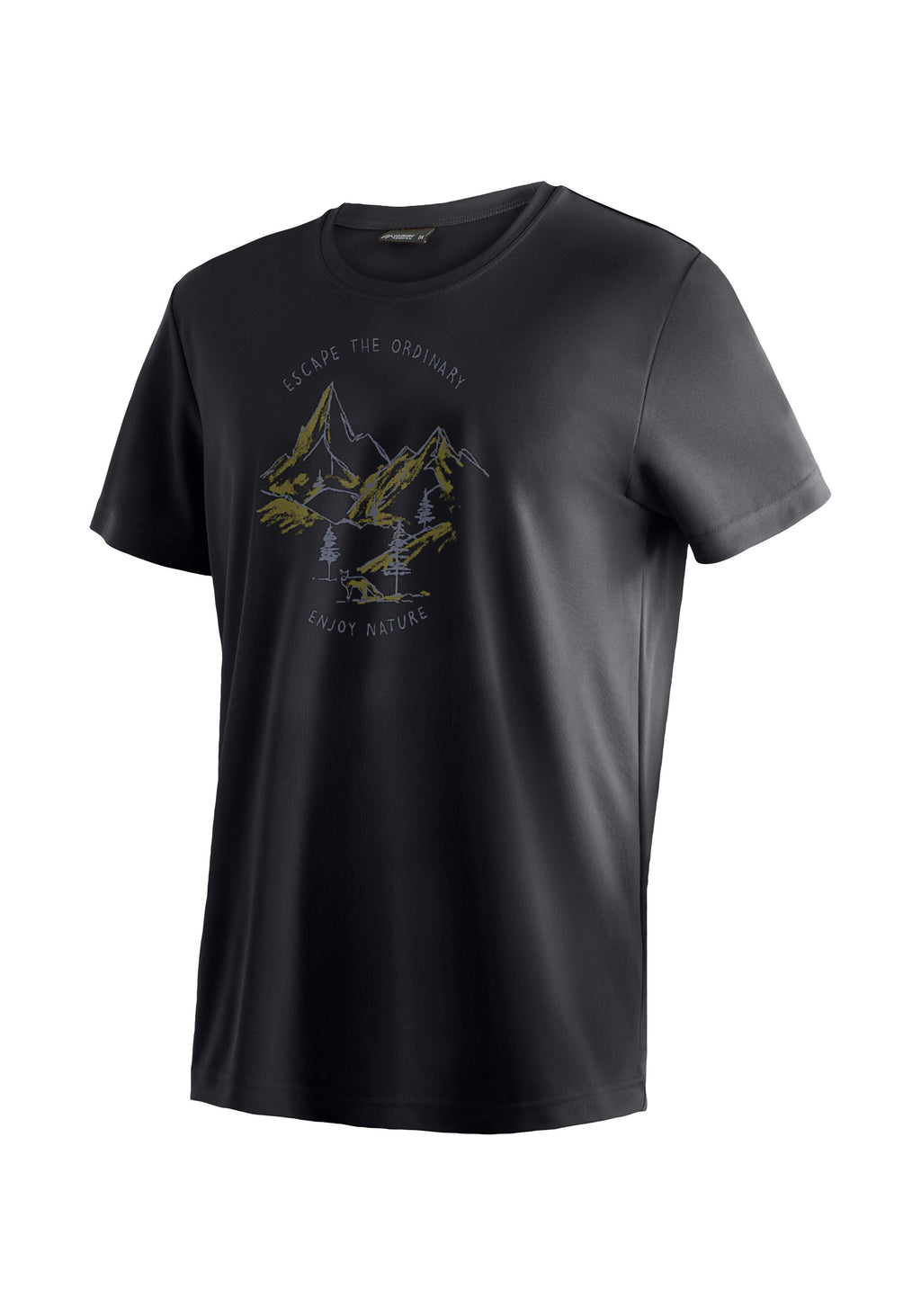 Maier Sports Dieter Print große Größen – black