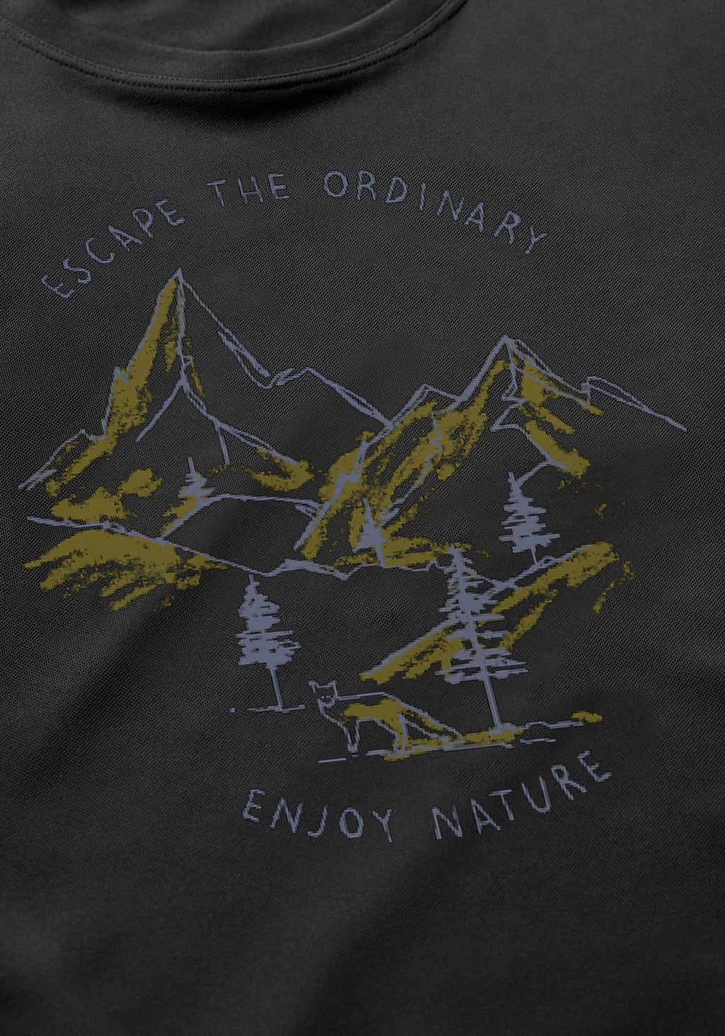Maier Sports Dieter Print große Größen – black