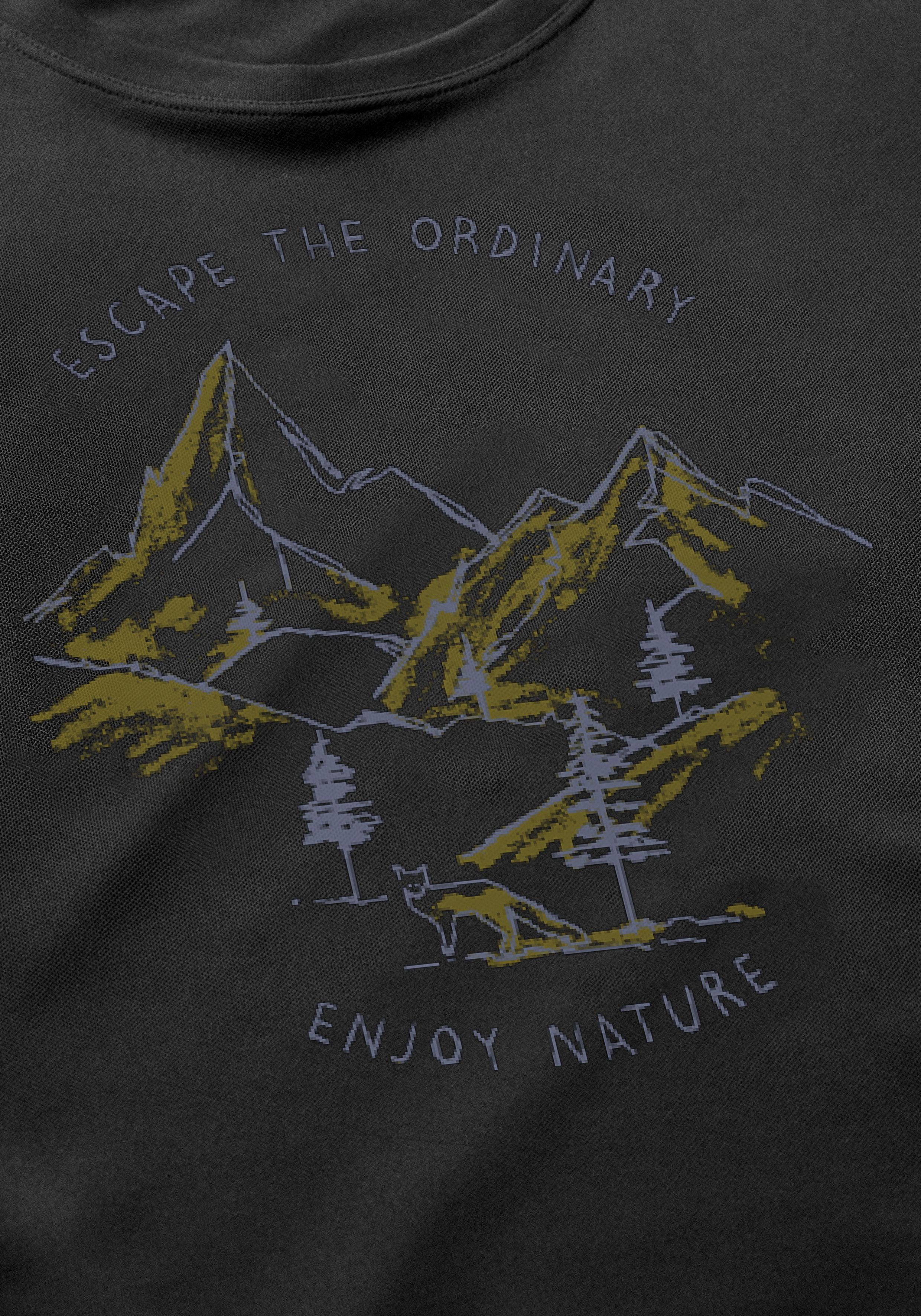 Maier Sports Dieter Print große Größen – black