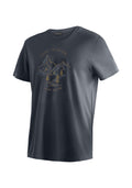 Maier Sports Dieter Print große Größen – graphite