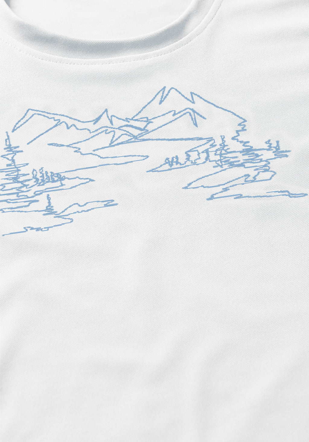 Maier Sports Wilma Print große Größen – white