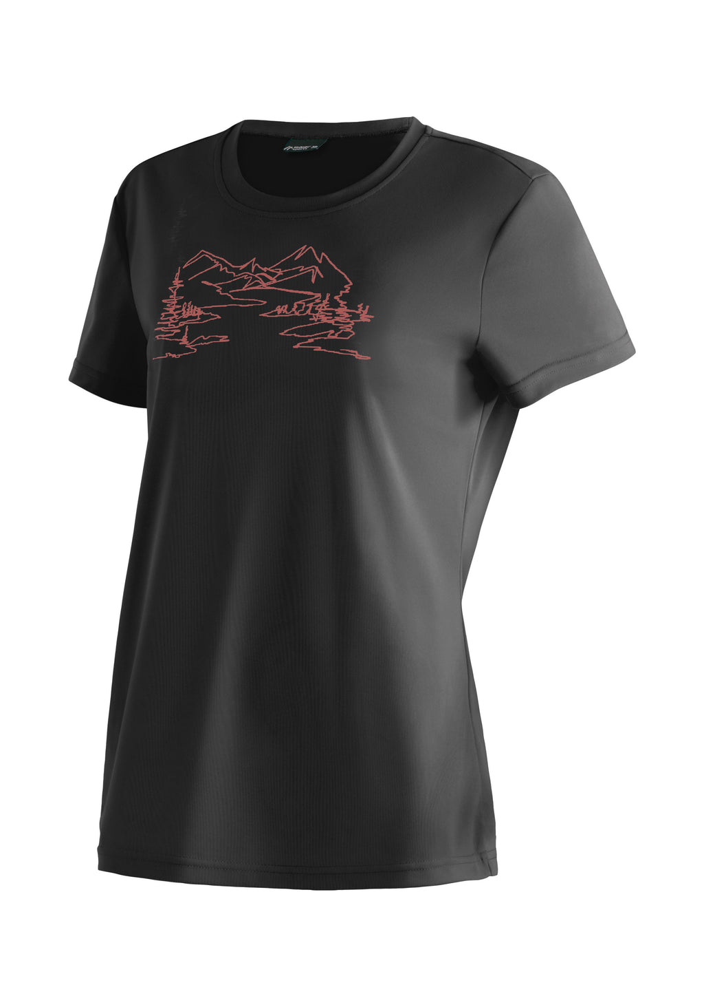 Maier Sports Wilma Print große Größen – black