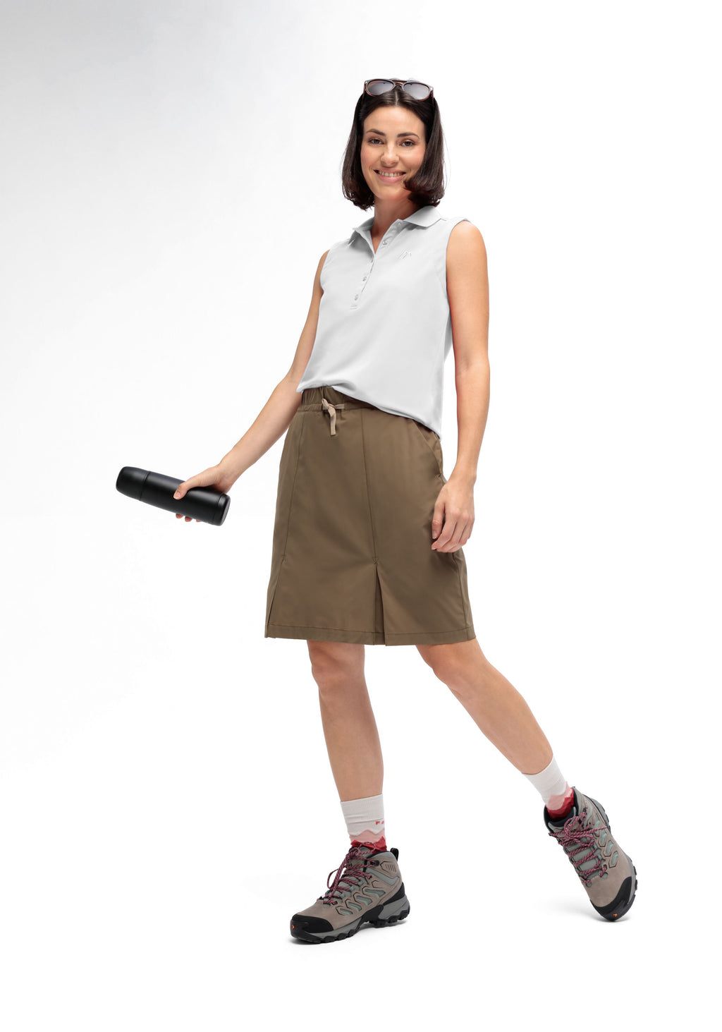 Maier Sports Ulrike sleeveless große Größen – white