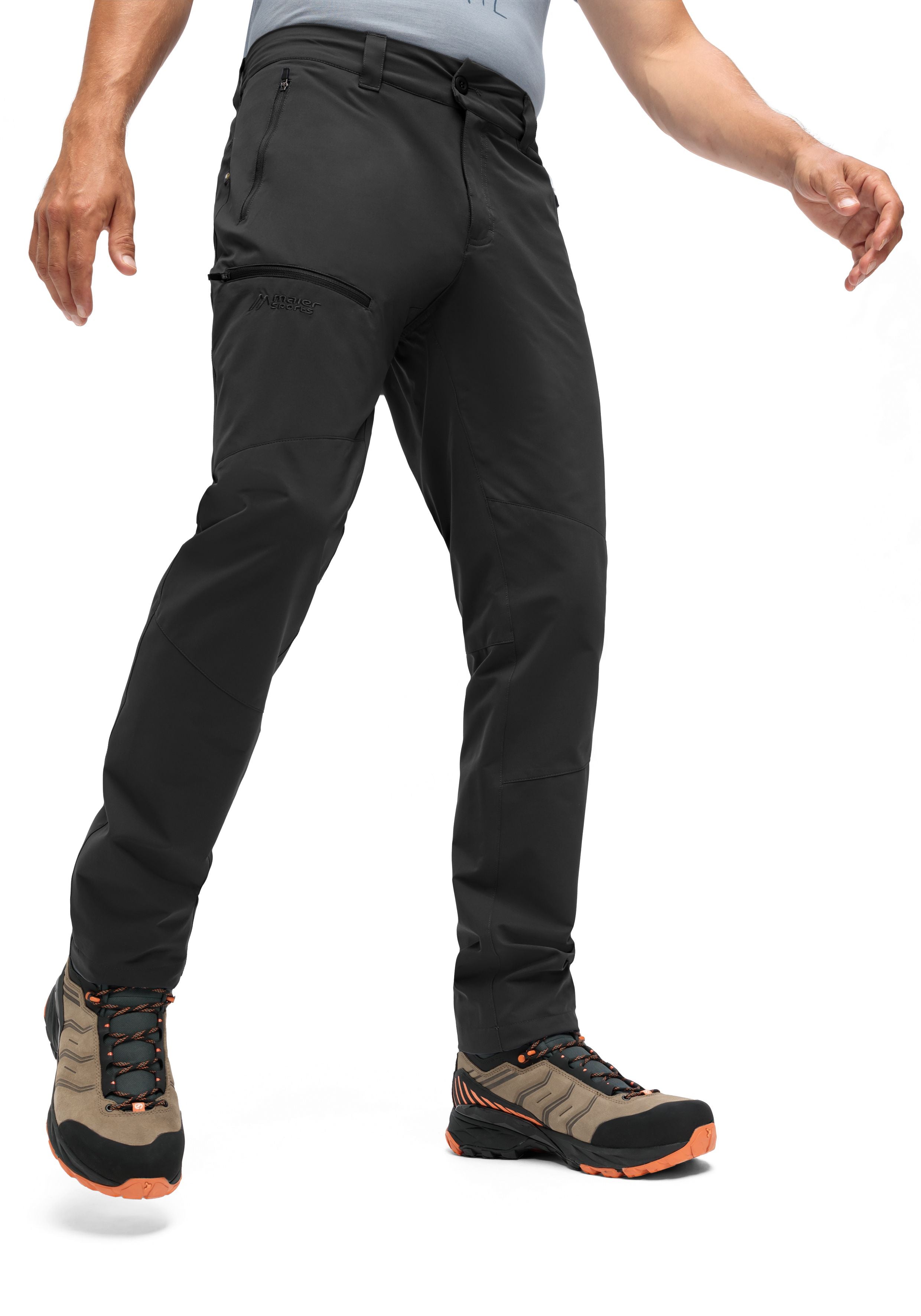Maier Sports Nil Loop große Größen – black