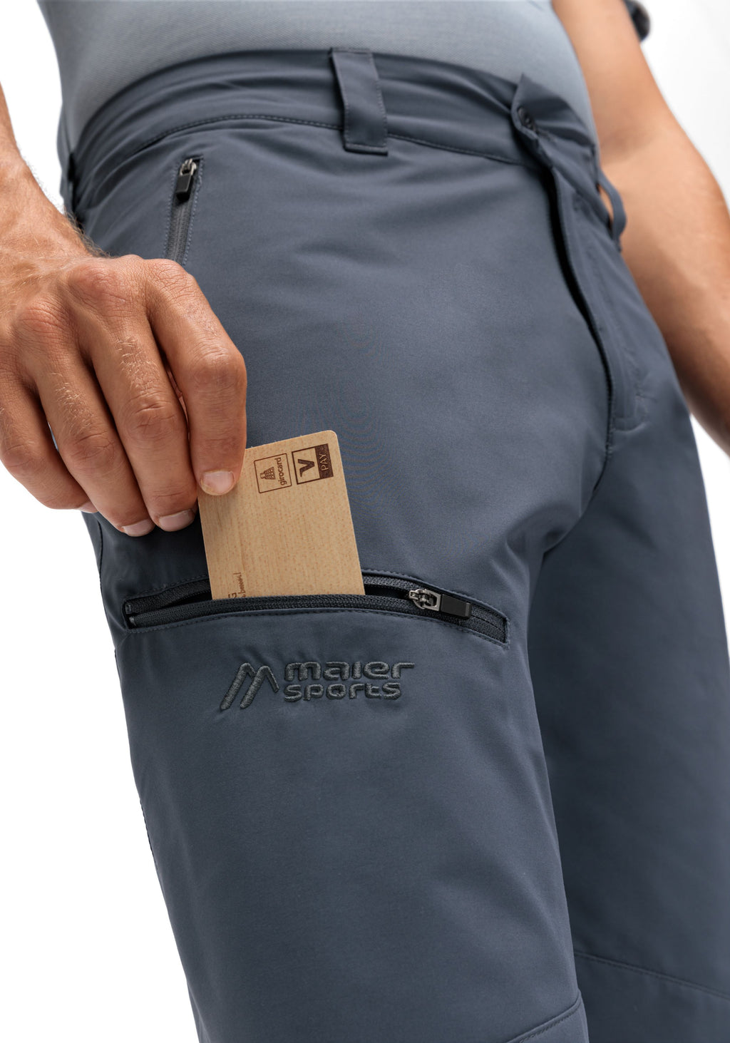 Maier Sports Nil Loop große Größen – ombre blue