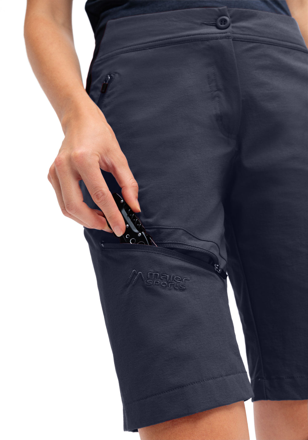 Maier Sports Inara Short Vario große Größen – night sky