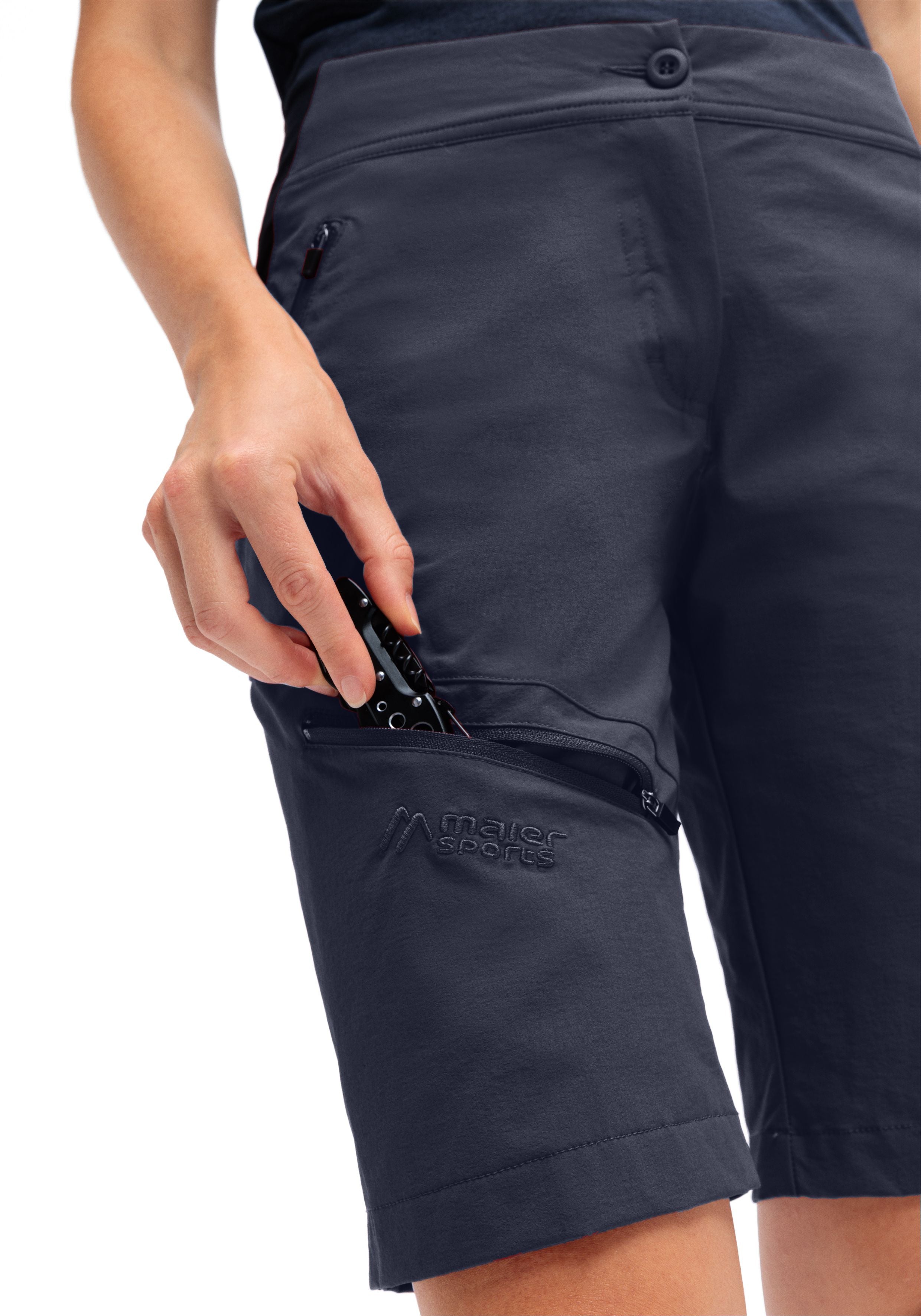 Maier Sports Inara Short Vario große Größen – night sky