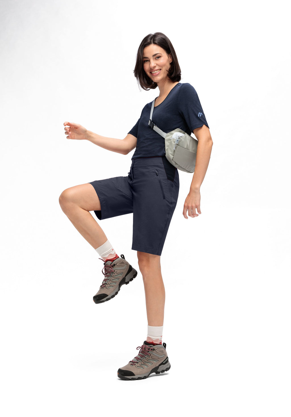 Maier Sports Inara Short Vario große Größen – night sky