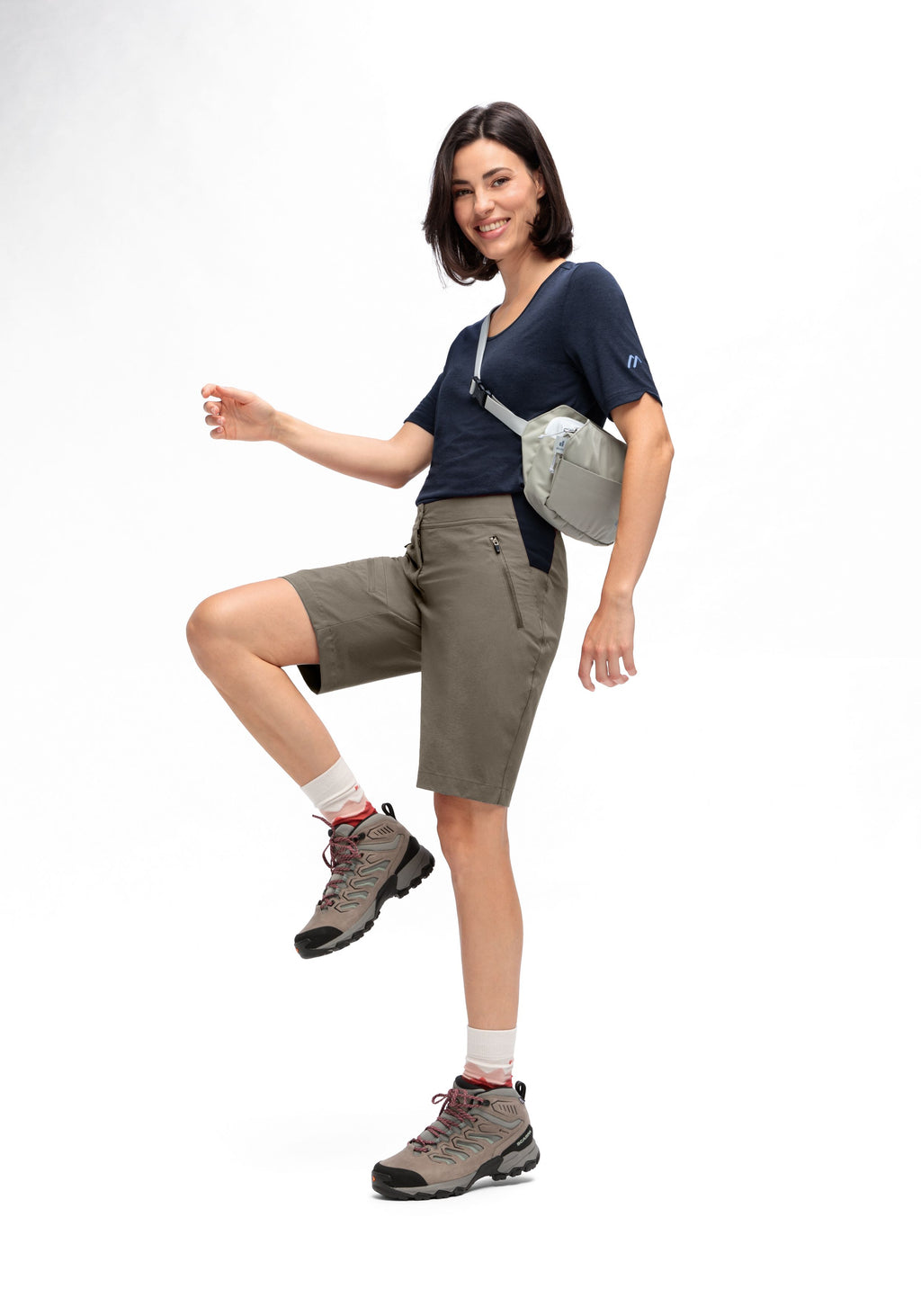 Maier Sports Inara Short Vario große Größen – teak