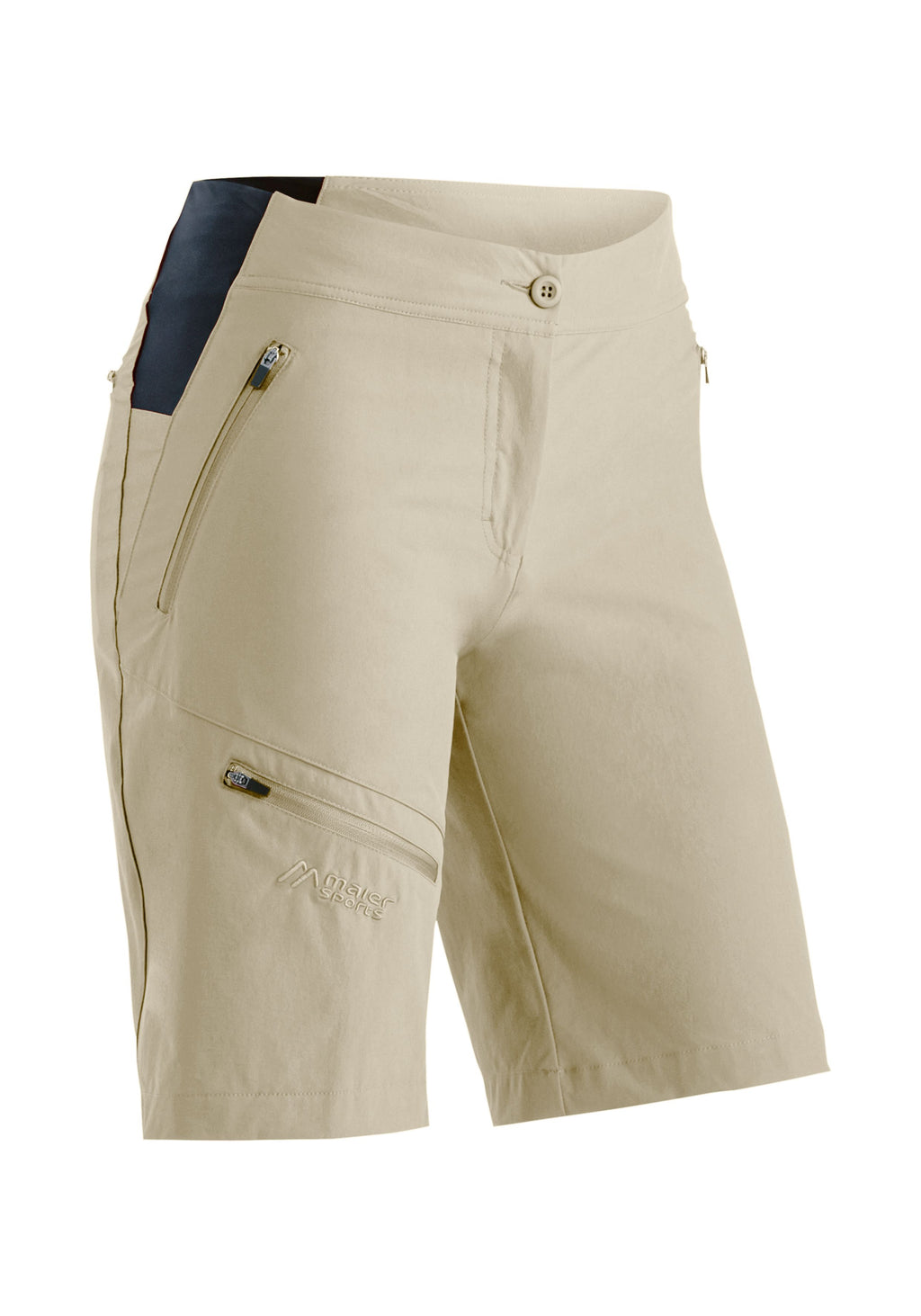 Maier Sports Inara Short Vario große Größen – brown rice