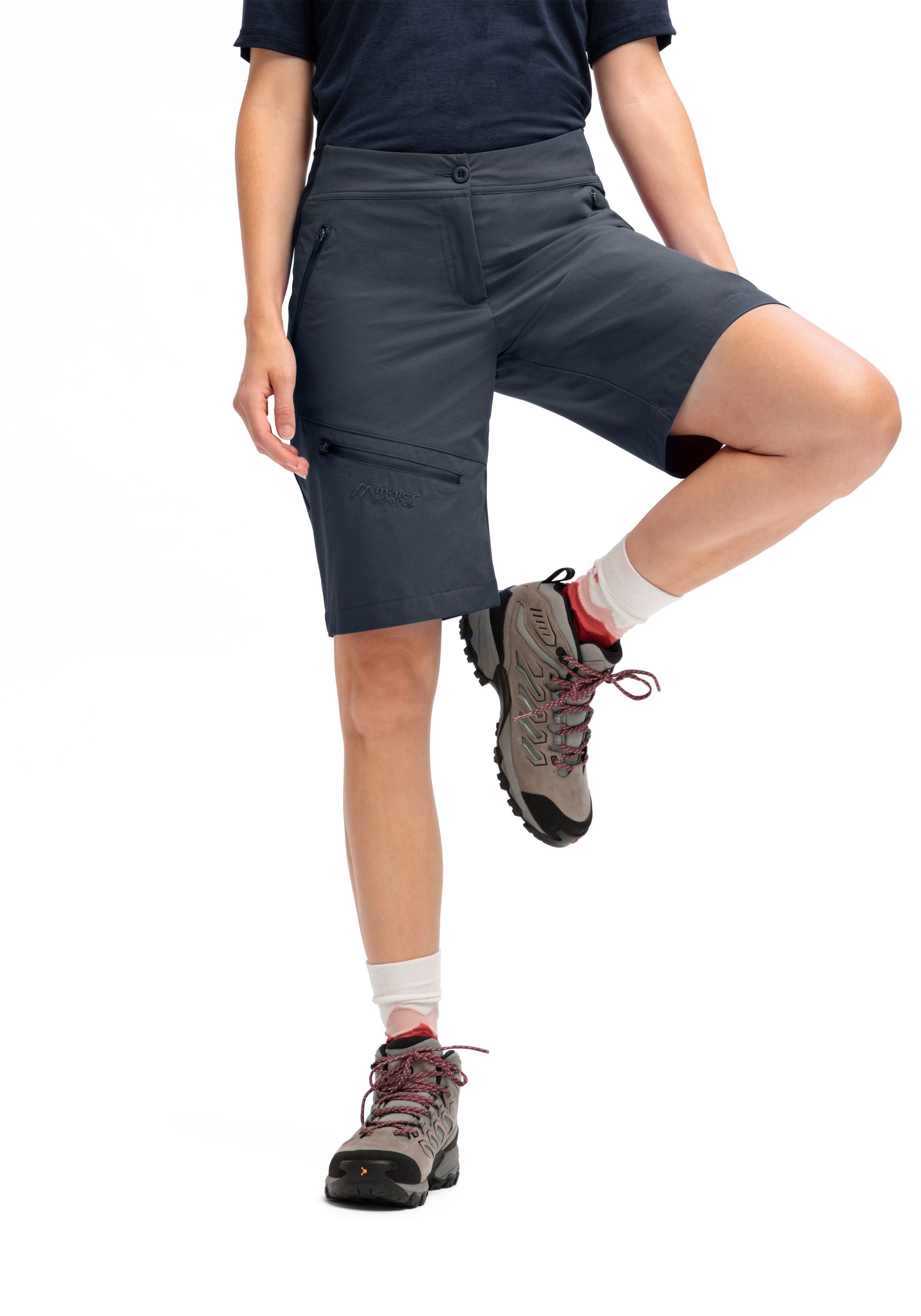 Maier Sports Inara Short Vario große Größen – graphite