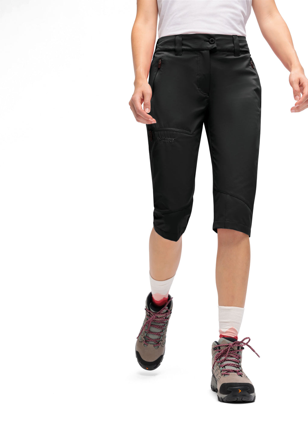 Maier Sports Lulaka Capri Loop große Größen – black