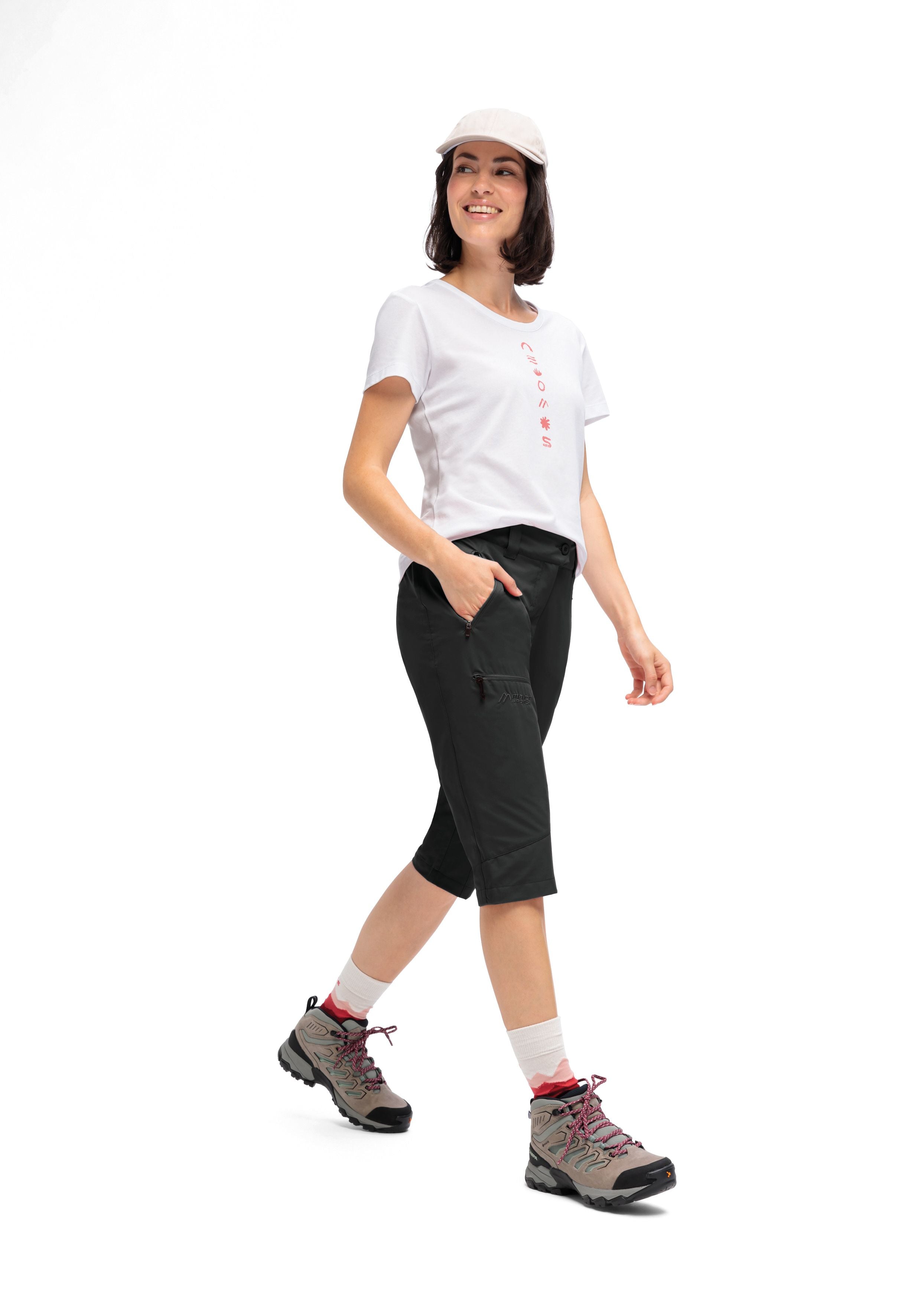 Maier Sports Lulaka Capri Loop große Größen – black
