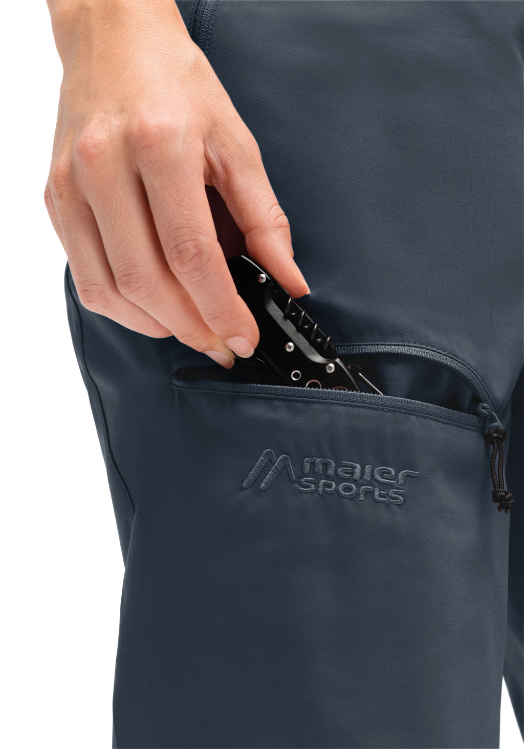 Maier Sports Lulaka Capri Loop große Größen – ombre blue