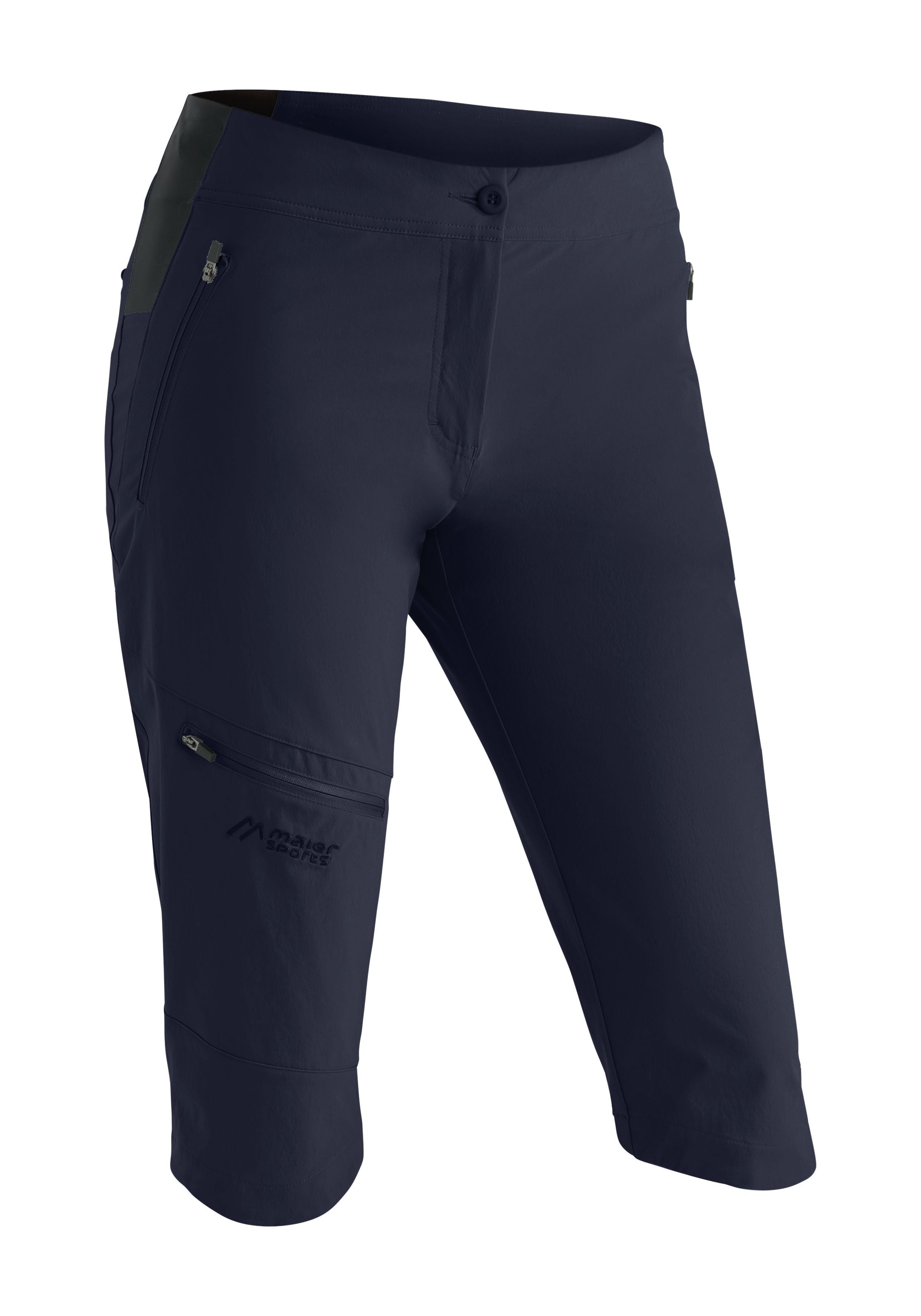 Maier Sports Inara slim Capri Vario große Größen – night sky