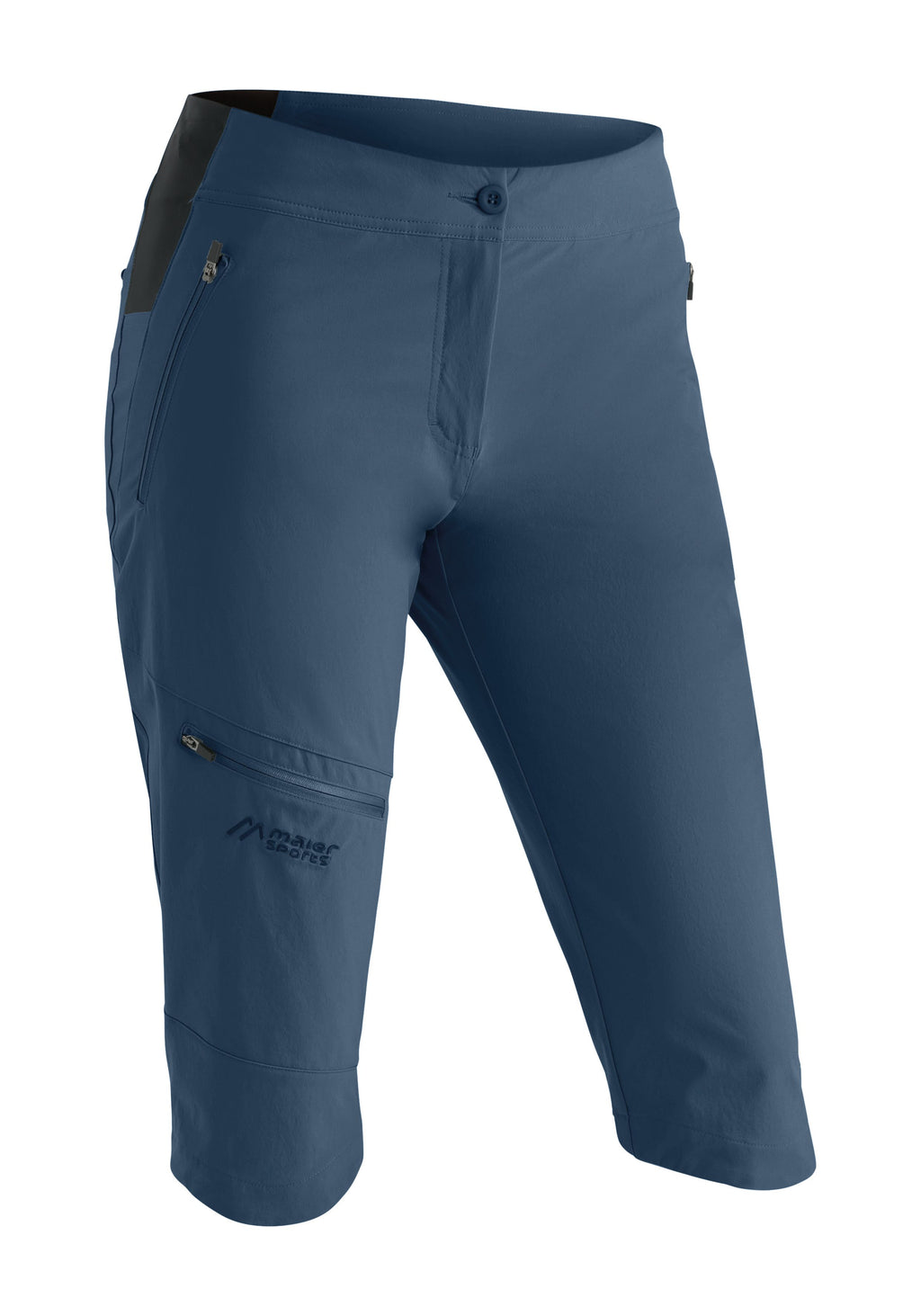 Maier Sports Inara slim Capri Vario große Größen – ensign blue