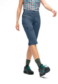 Maier Sports Inara slim Capri Vario große Größen – ensign blue