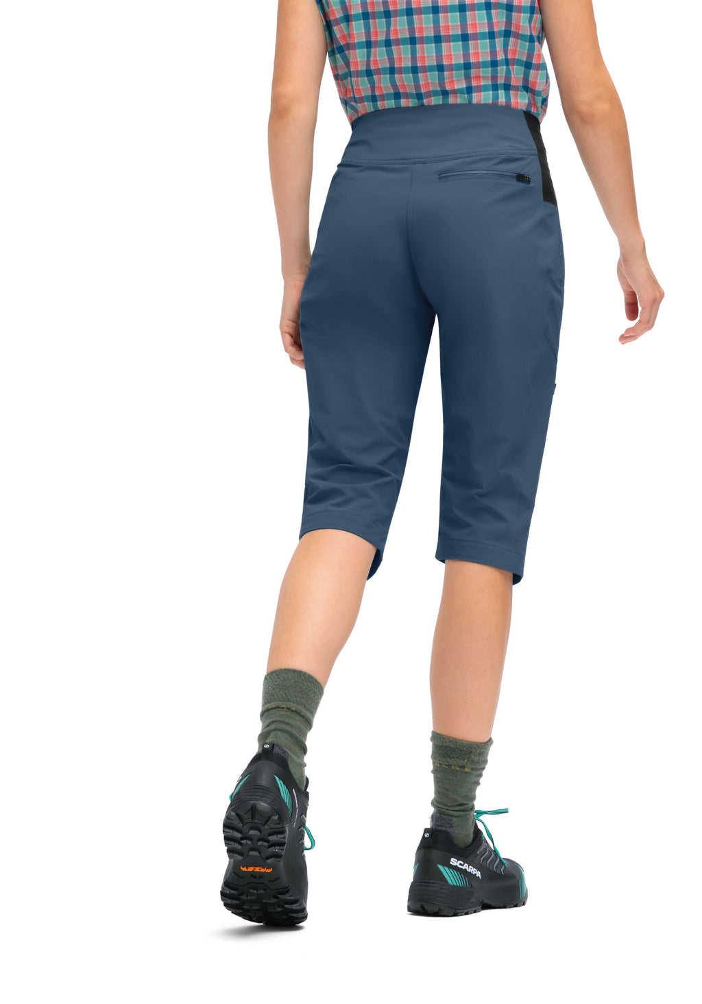 Maier Sports Inara slim Capri Vario große Größen – ensign blue
