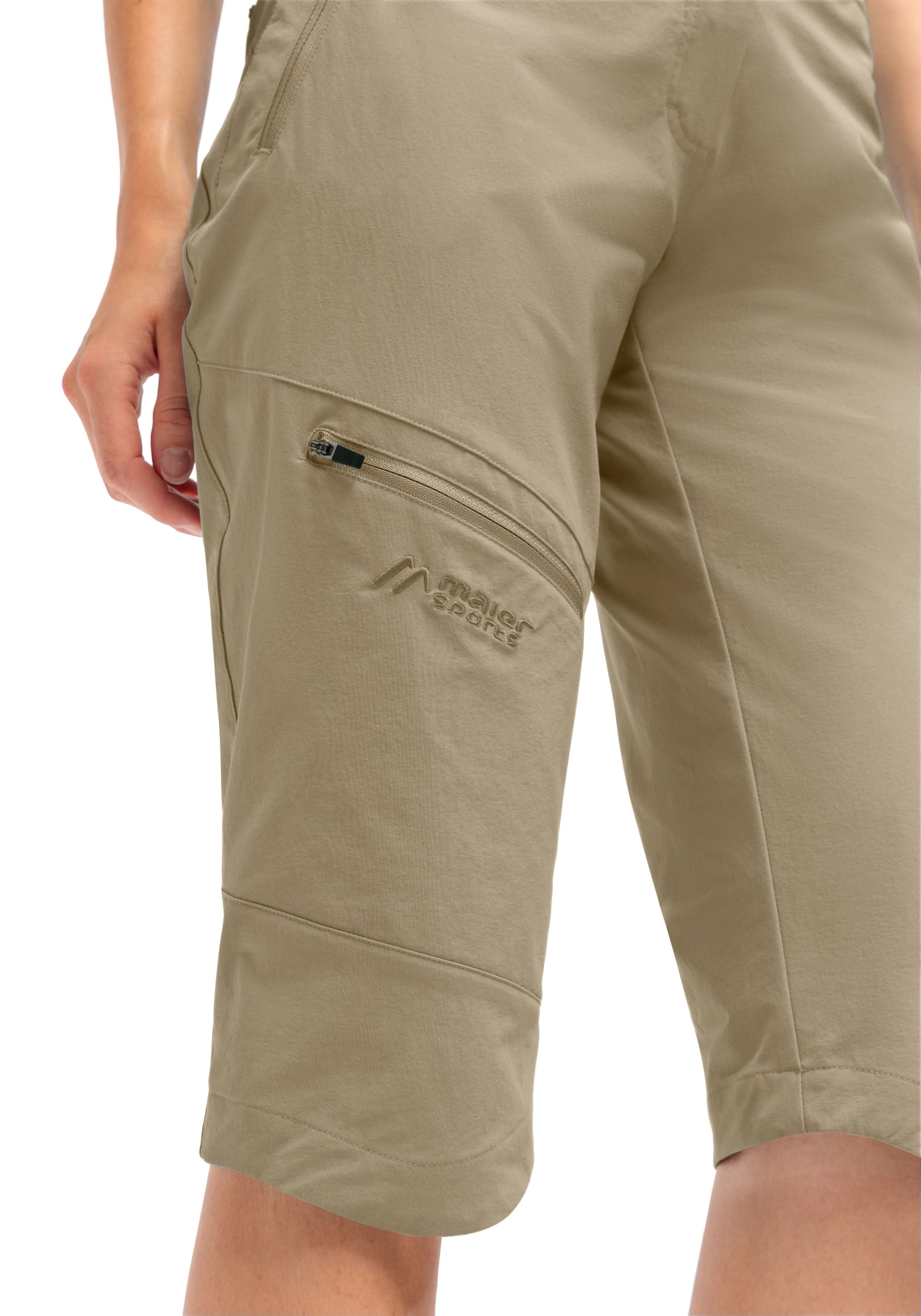 Maier Sports Inara slim Capri Vario große Größen – coriander