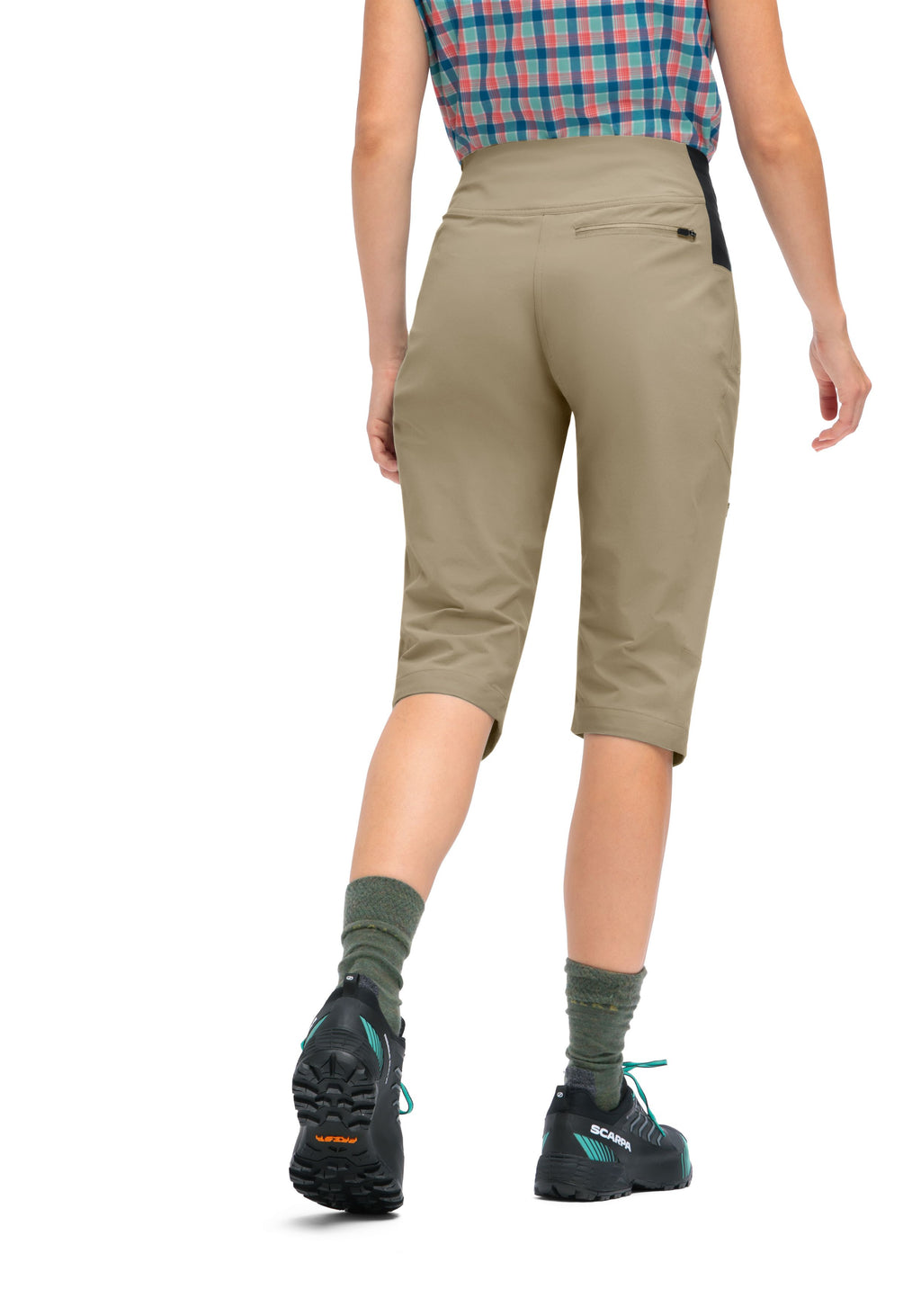 Maier Sports Inara slim Capri Vario große Größen – coriander