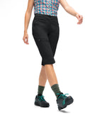Maier Sports Inara slim Capri Vario große Größen – black