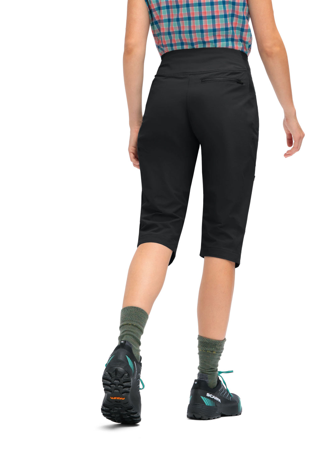 Maier Sports Inara slim Capri Vario große Größen – black