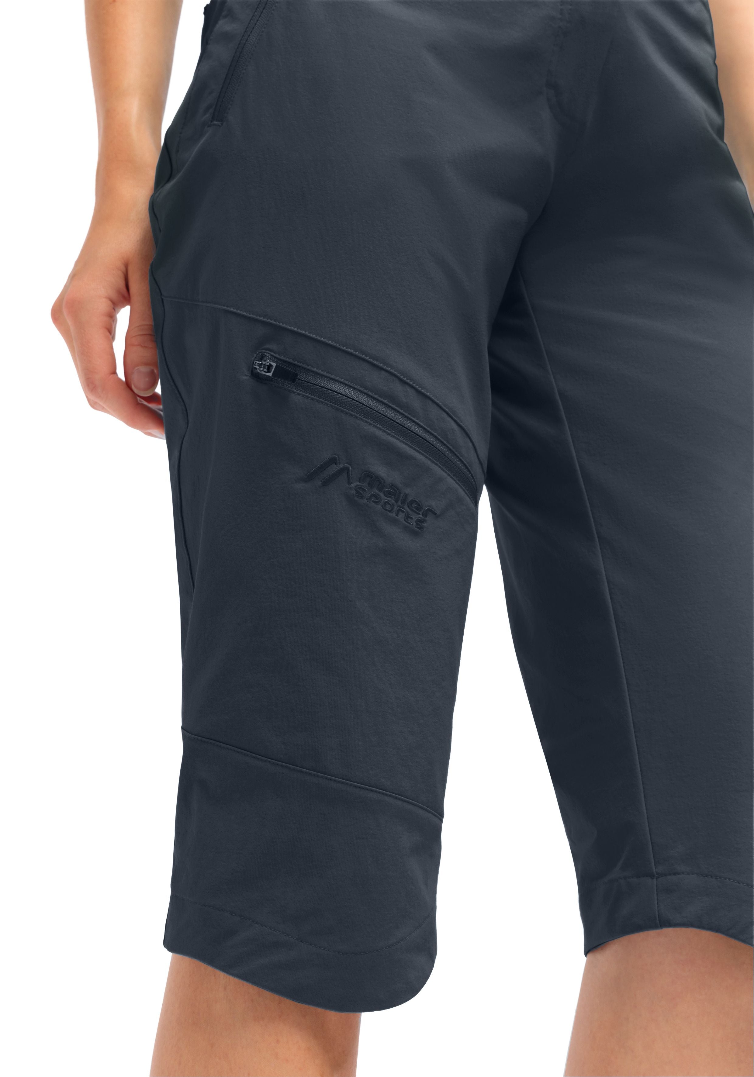 Maier Sports Inara slim Capri Vario große Größen – graphite