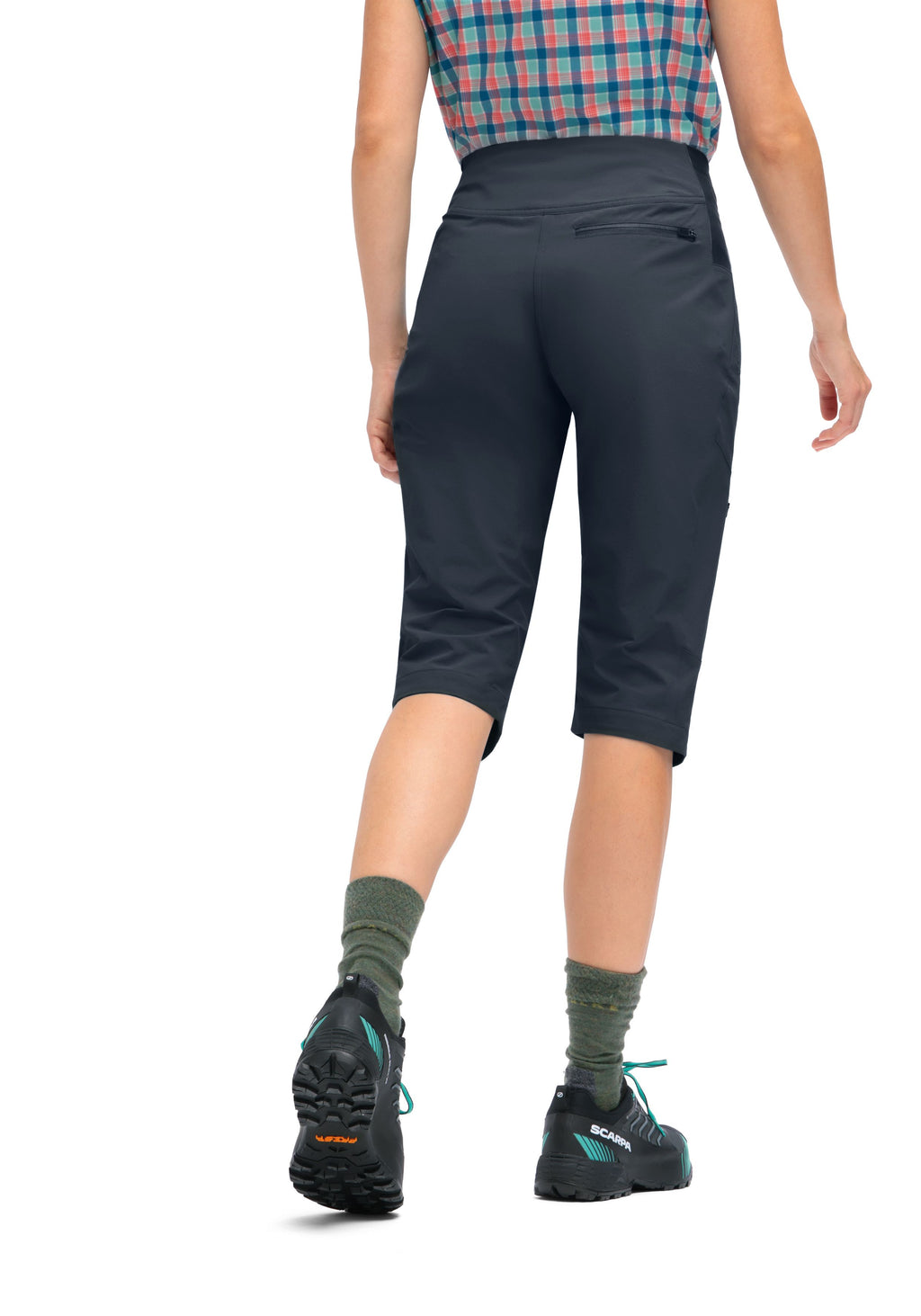 Maier Sports Inara slim Capri Vario große Größen – graphite