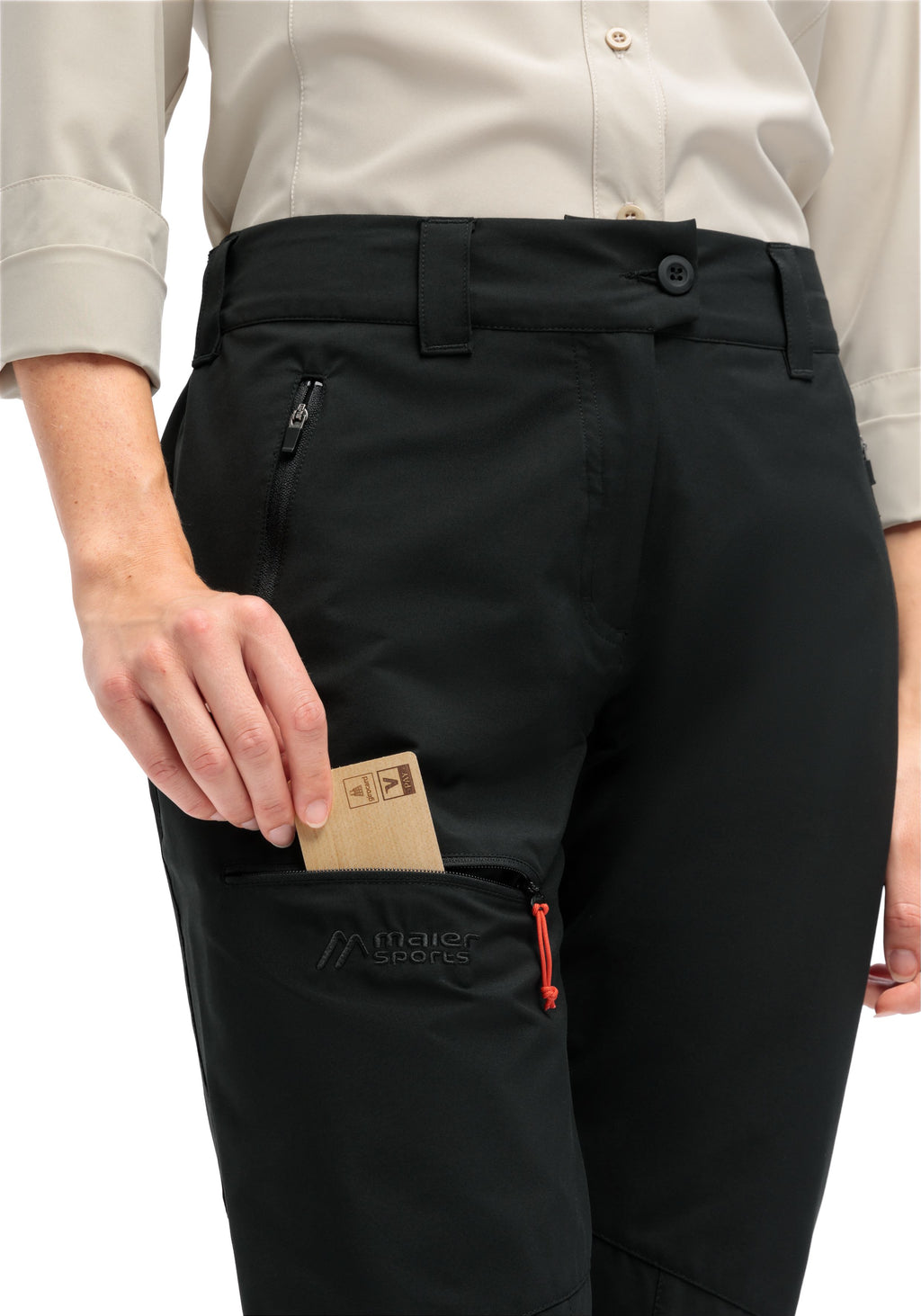 Maier Sports Lulaka Loop große Größen – black