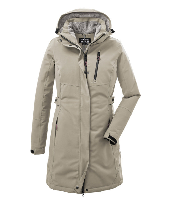 Killtec Damen Funktionsparka KOW 165 in hell taupe