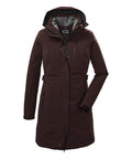 Killtec Damen Funktionsparka KOW 165 in mahagoni
