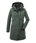 Killtec Damen Funktionsparka KOW 165 in grüngrau