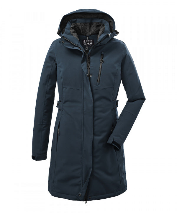 Killtec Damen Funktionsparka KOW 165 in hellpetrol