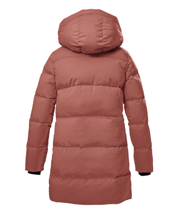 G.I.G.A. DX Damen Funktionsparka GW 1 in dunkelapricot, Rückansicht