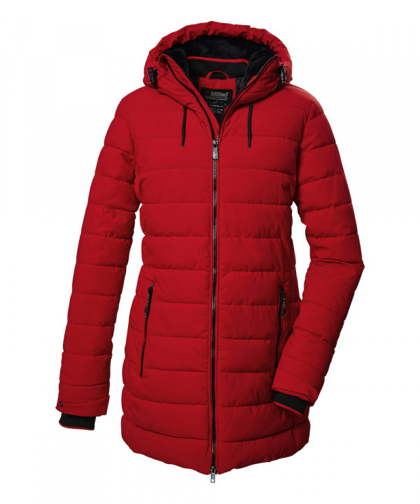 Killtec Damen Funktionsparka KOW 55 in dunkelrot